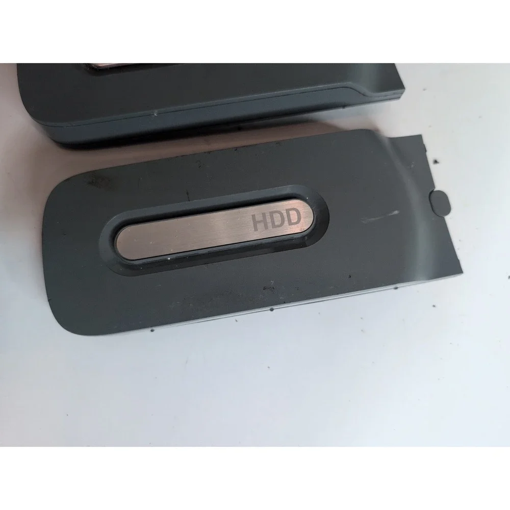 Lot of 5 Official Microsoft Xbox 360 External Hard Drives Gray And Chrome